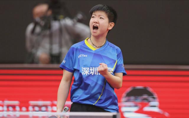 半岛体育网址-山东深圳会师乒超女团决赛 孙颖莎收获世乒赛门票